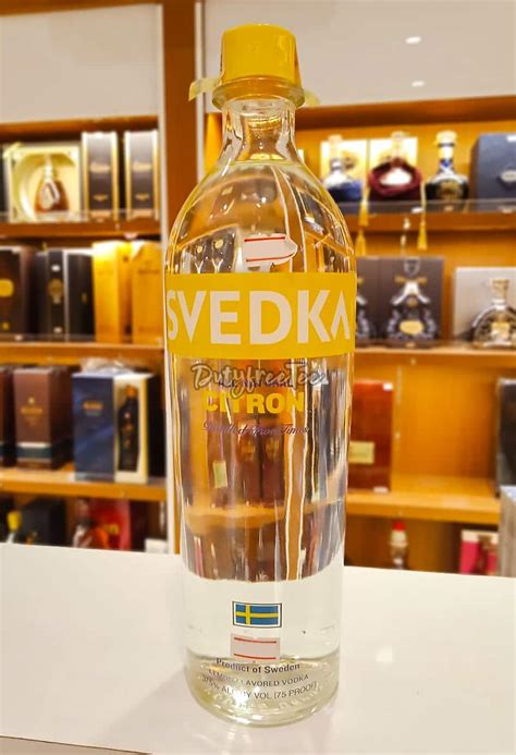 Svedka Citron Vodka L Dutyfreetee