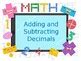 Adding And Subtracting Decimals Power Point Presentation Tpt