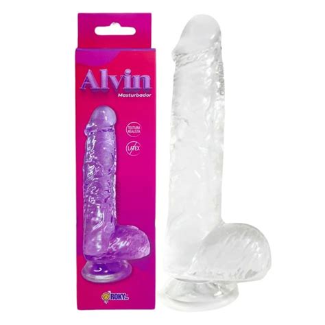 Dildo Consolador Realista Con Chup Juguete Sexual Transparente Generico Falabella