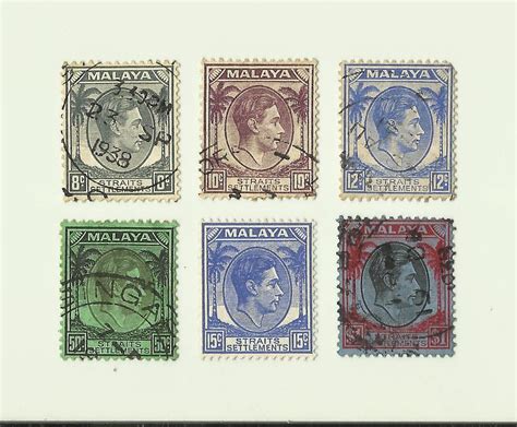 mizan matawang dan setem: Old Stamps Of British Malaya And Straits ...