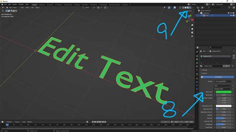 How To Add Text In Blender