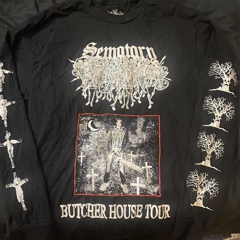 Sematary Butcher House Tour Long Sleeve Size Medium Depop