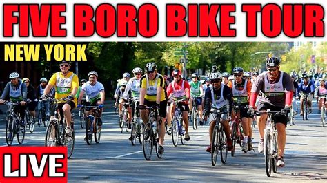 Watch Live Td Five Boro Bike Tour Five Borough Bike Tour