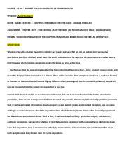 MadnaniAM CS607 ASSIGNMENT NAKED STATISTICS CHAPTER EIGHT Docx COURSE