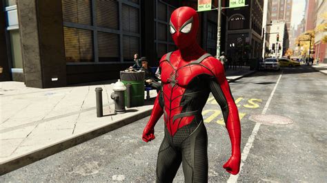 Secret War Recolor Black And Red At Marvels Spider Man Remastered