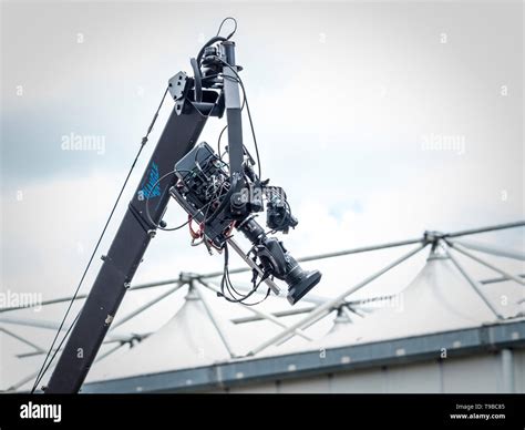 Tv camera boom hi-res stock photography and images - Alamy