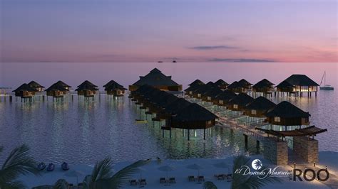 Palafitos-Overwater Bungalows at El Dorado Maroma Riviera Maya Mexico ...