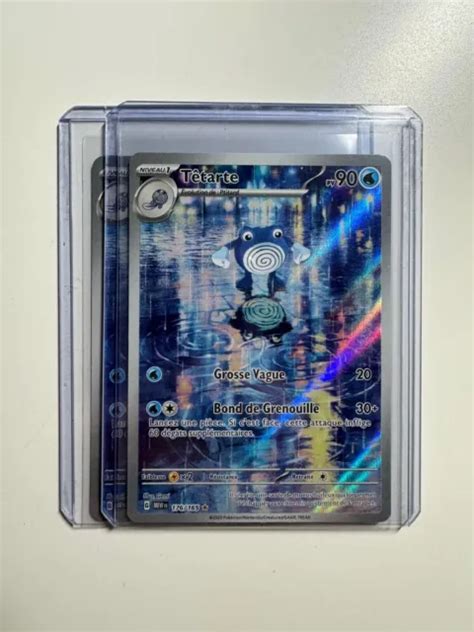 CARTE POKÉMON TÊTARTE SECRETE 176 165 151 Ecarlate Violet EV3 5 FR