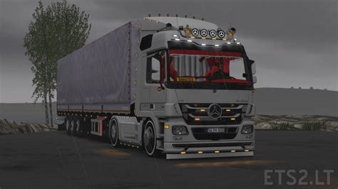 Mercedes Actros MP3 Custom Edit ETS2 Mods