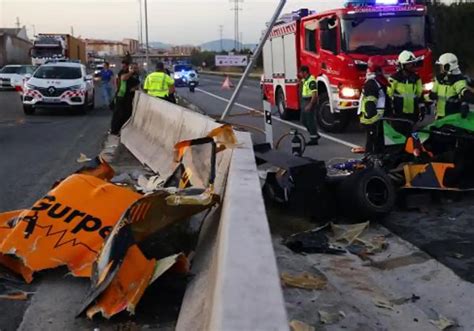 El Piloto Pancho Egozkue Herido Grave En Un Accidente En La N El