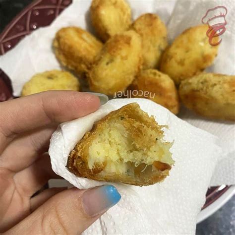 Bolinho De Bacalhau Batata Nacolher