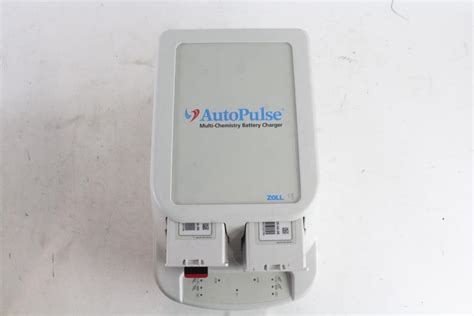 Zoll Autopulse Multi Chemistry Battery Charger With Battery Property