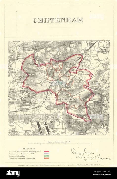 Chippenham Wiltshire James Parliamentary Boundary Commission