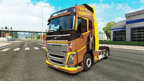 Spencer Hill Piel Para Camiones Volvo Para Euro Truck Simulator 2