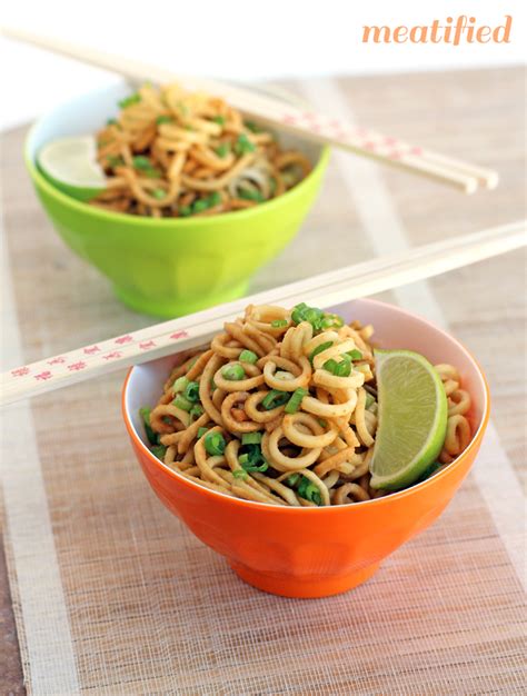 25 Recipes for Vegetable Noodles - meatified