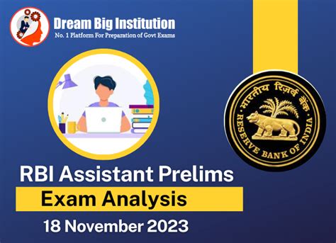 Rbi Assistant Prelims Exam Analysis 18 November 2023 Shift 1 2 3 4 Good