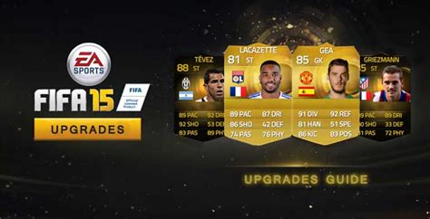 Fifa 15 Ultimate Team Upgrades Guide