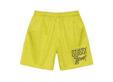 Stussy Mesh Short Sport Lime の新品 中古フリマ 通販 スニダン