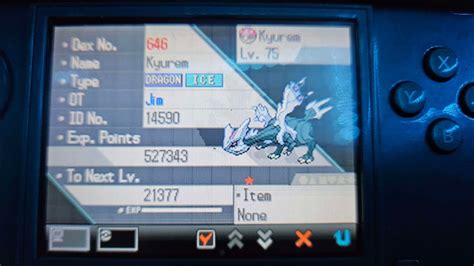 LIVE Shiny Kyurem In Pokemon White After 2417 SRs Since Restarting