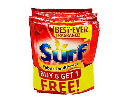 Surf Fabric Conditioner With Perfume Capsules Packs X Ml