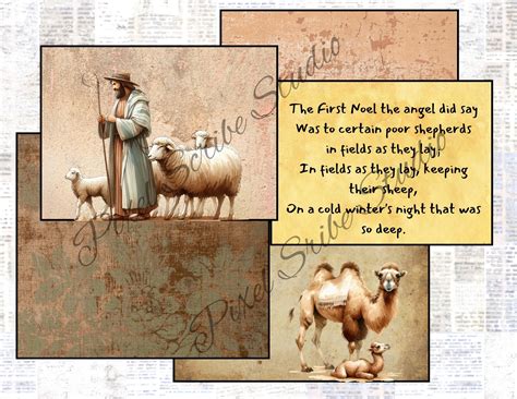 The Miracle of Jesus Junk Journal Page Kit, Gift for Her, Epherma