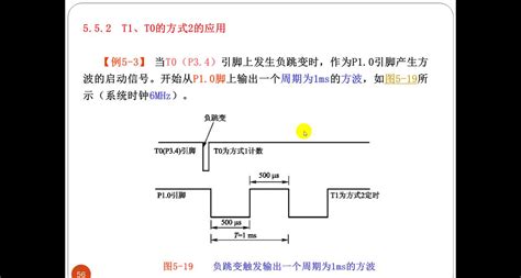 单片机原理及应用 23 5 T0和t1的方式2方式3应用举例 1 电子发烧友网