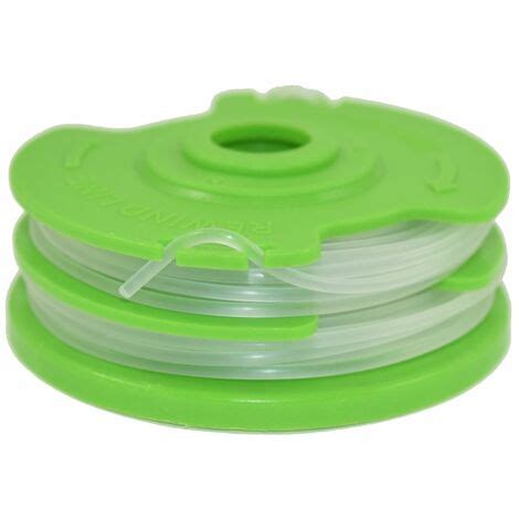 Earthwise Grass Strimmer Trimmer Spool And Dual Line 1 65mm X 8m