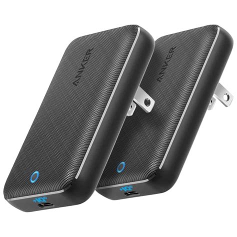 Meh 2 Pack Anker PowerPort Atom III Slim GaN 45 Watt Fast Chargers