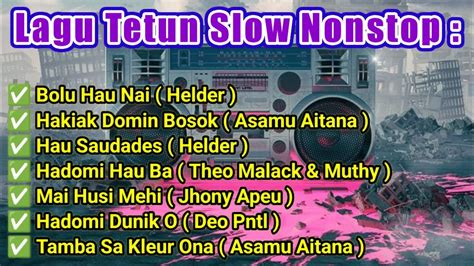 Musik Slow Nonstop Timor Leste Terbaru YouTube