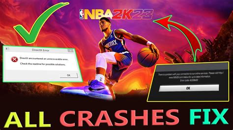 NBA 2K23 Not Launching Crashing Freezing On PC How To Fix NBA 2K23