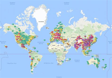 Mapas para descubrir el medio ambiente como nunca lo habías visto HV