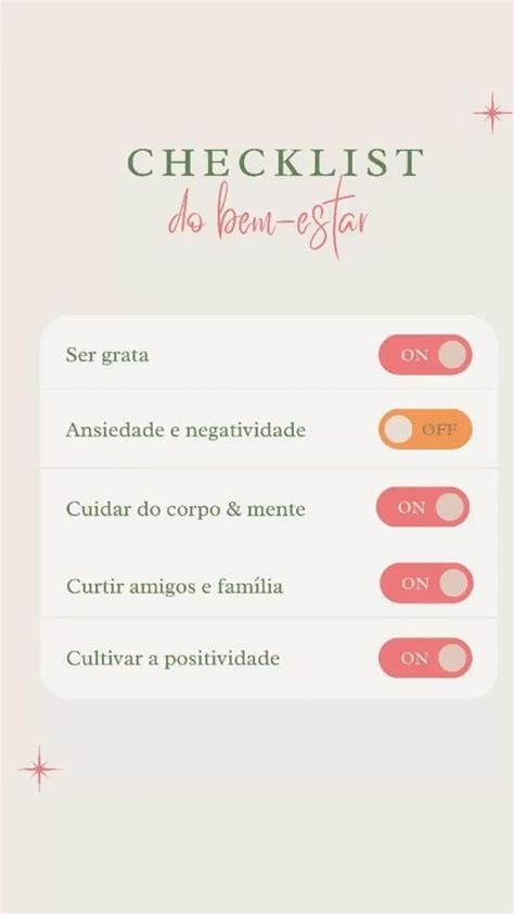 Checklist Da Semana Frases Motivacionais Positividade Seja Grato