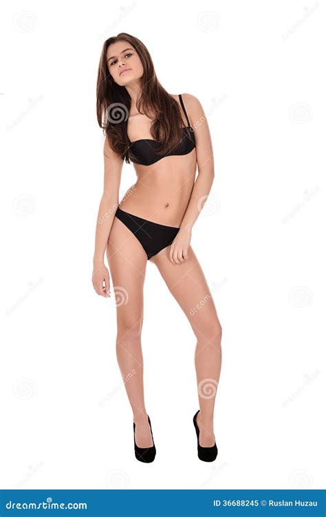 Adolescente Sexy Dans La Lingerie Image Stock Image Du Femelle