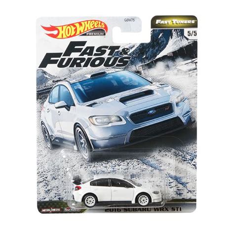 Fast Furious Hot Wheels Premium Fast Tuners Vehicle Wave Case