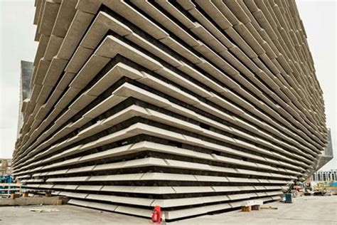 Kengo Kuma S V A Dundee Takes Shape News Building Design