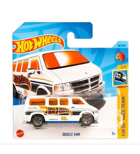 Hot Wheels Dodge Van HW Race Team Model Araba
