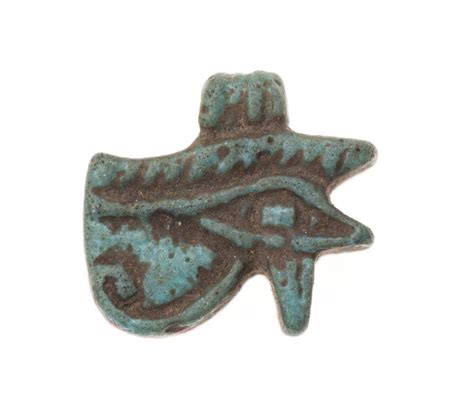 Eye Of Horus Wedjat Amulet Works Museum Of Fine Arts Boston