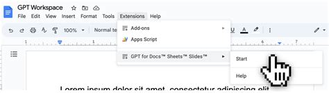 Gpt For Google Docs