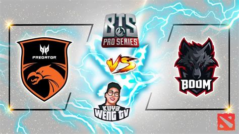 Live Tnc Predator Vs Boom Esports Bo Group Stage Bts Pro Series