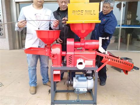 6nf Combine Rice Mill Machine With Separator Vibrating Part Top