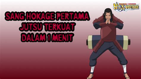 Hashirama Senju Shodai Hokage Jutsu Showcase Youtube