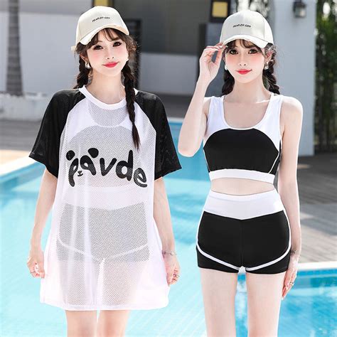 People Praise New Style Swimsuit Women Hot Spring Cover Belly Slimmer Look