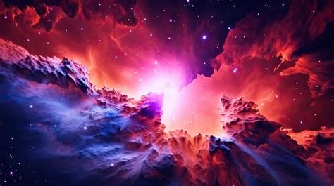 Premium AI Image | colorful clouds and stars in space beautiful galaxy ...