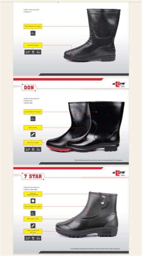 Hillson Gumboots At Rs 200 Pvc Gumboots In Navi Mumbai ID