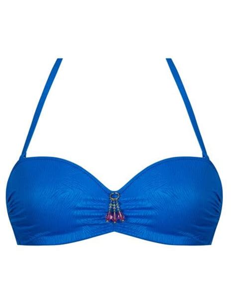 Lise Charmel Cobalt Strapless Bikini Top Bare Necessities