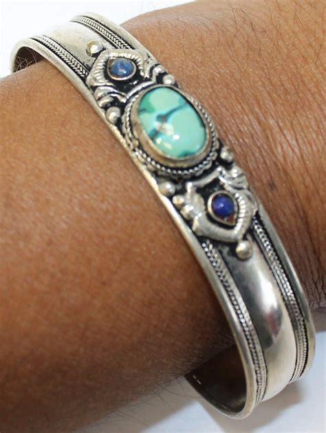 T109h Gorgeous Hand Crafted Tibetan Wrist Bengalbracelet Made In Nepal