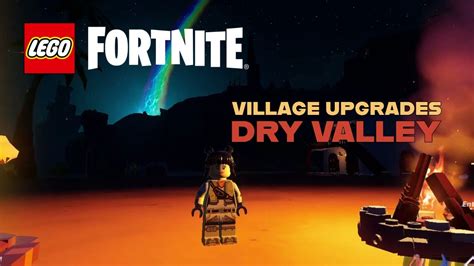 Lego Fortnite Village Upgrade Materials For Dry Valley Biome Youtube