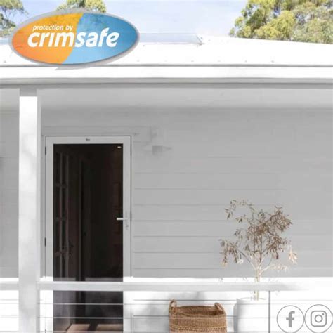 Crimsafe Have With The Strongest And Largest Range Of Security Screens