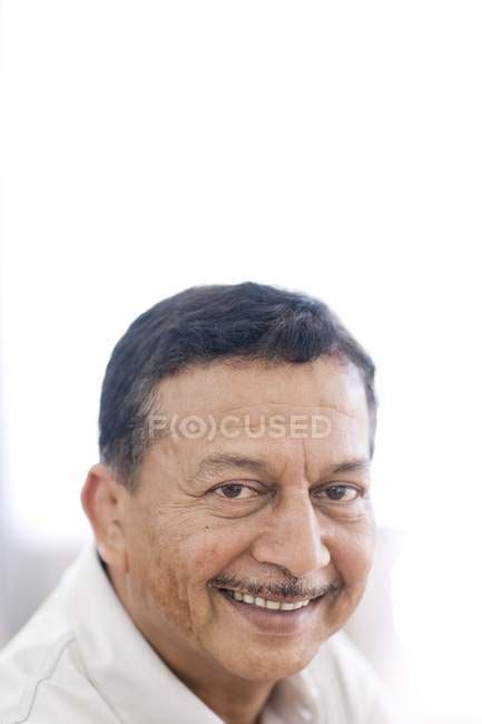 Portrait Of Smiling Mature Man Male Lifestyle Stock Photo