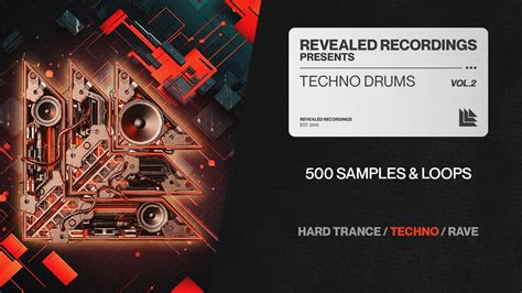 Techno Drums Vol 2 Sample Pack Warehouse Techno Big Room Techno